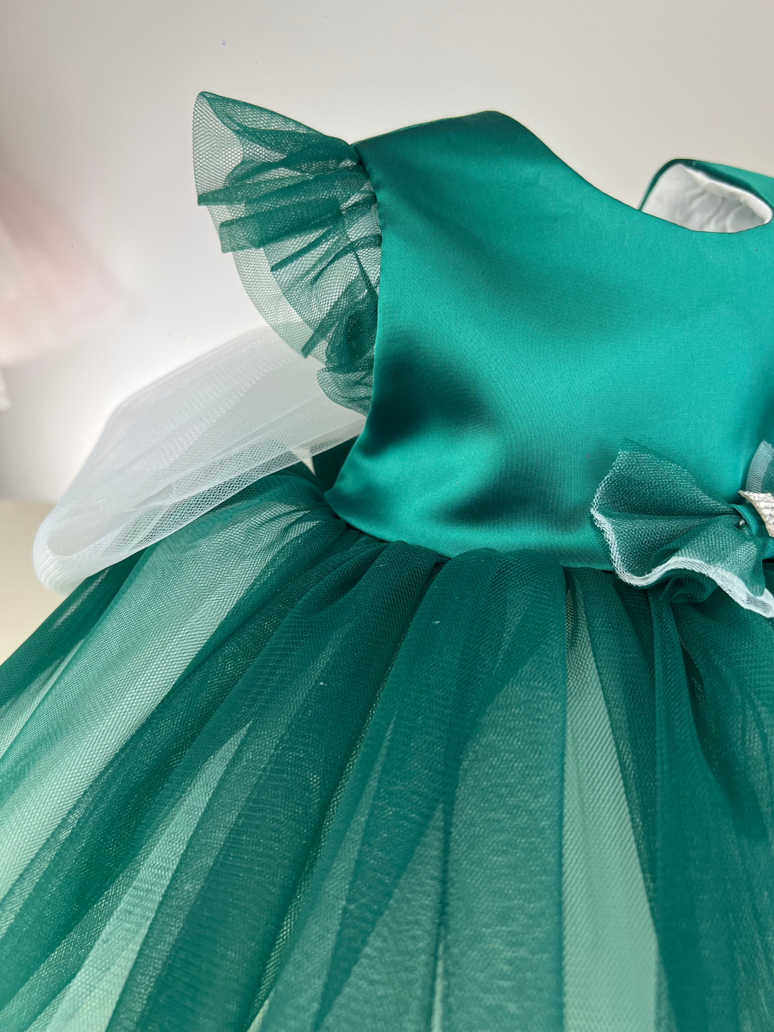 Emerald baby dress sales